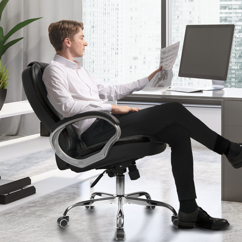 Inbox Zero Nickoli Heavy Duty Design High Back Ergonomic Executive